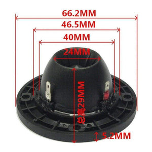 Planet Gates SOTAMIA 2Pcs 2.5 Inch Silk Film Tweeter Speaker Driver 4 8 Ohm 15W 25 Cores Neodymium Loudspeaker Home Theater Treable Speaker