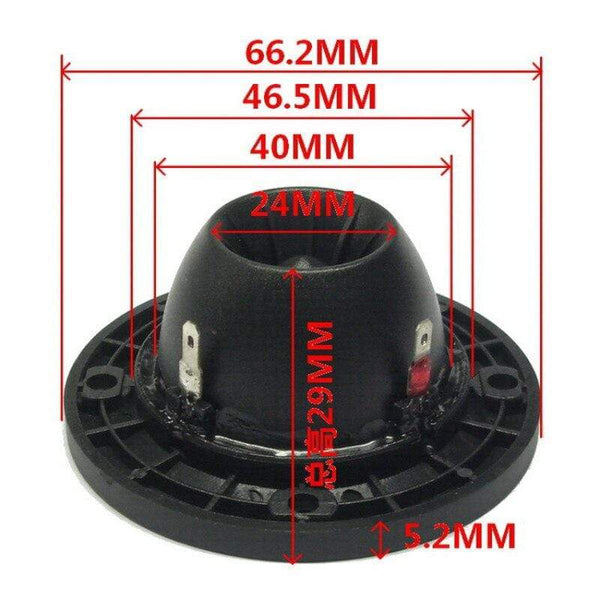 Planet Gates SOTAMIA 2Pcs 2.5 Inch Silk Film Tweeter Speaker Driver 4 8 Ohm 15W 25 Cores Neodymium Loudspeaker Home Theater Treable Speaker