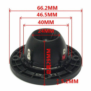 Planet Gates SOTAMIA 2Pcs 2.5 Inch Silk Film Tweeter Speaker Driver 4 8 Ohm 15W 25 Cores Neodymium Loudspeaker Home Theater Treable Speaker