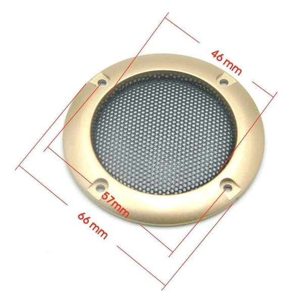 Planet Gates SOTAMIA 2Pcs 2 Inch Speaker Grill Mesh Subwoofer Car Speaker Driver Cover Net Loudspeaker Accessories Parts