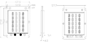 Planet Gates Sounderlink 1 PC Diy monitor audio flat Hi-Fi speaker planar transducer ribbon tweeter with open back AMT-300-01 &NEO-3PDR