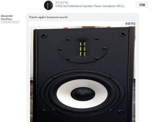 Planet Gates Sounderlink 4 inch Planar transducer audio Treble Loudspeaker driver unit AMT ribbon tweeter speaker 8Ohm 30W