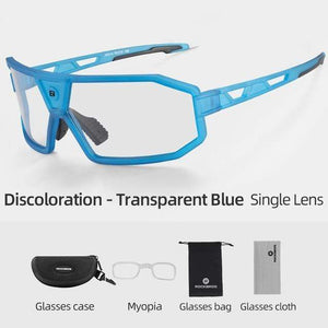 Planet Gates SP214BL / Russian Federation Photochromic Cycling Glasses Bike Bicycle Glasses Sports Men's Sunglasses MTB Road Cycling Eyewear Protection Goggles