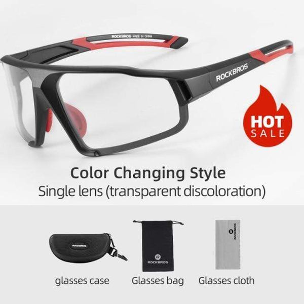 Planet Gates SP216BK / United States Photochromic Cycling Glasses Bike Bicycle Glasses Sports Men's Sunglasses MTB Road Cycling Eyewear Protection Goggles