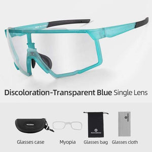 Planet Gates SP22BL / SPAIN Photochromic Cycling Glasses Bike Bicycle Glasses Sports Men's Sunglasses MTB Road Cycling Eyewear Protection Goggles