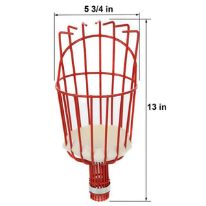 Planet Gates SPAIN / 01 Metal Fruit Picker Practical Multi-functional Classic Texture Gardening Apples Pears Peaches Oranges Fruits Garden Tools