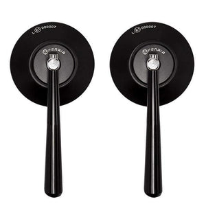 Planet Gates Spain / 801-0325 Universal Aluminum CNC Motorcycle Rearview Side mirror for TOMOK Yamaha BMW Honda Suzuki Ducati Kawasaki KTM Hyosung benelli ATV