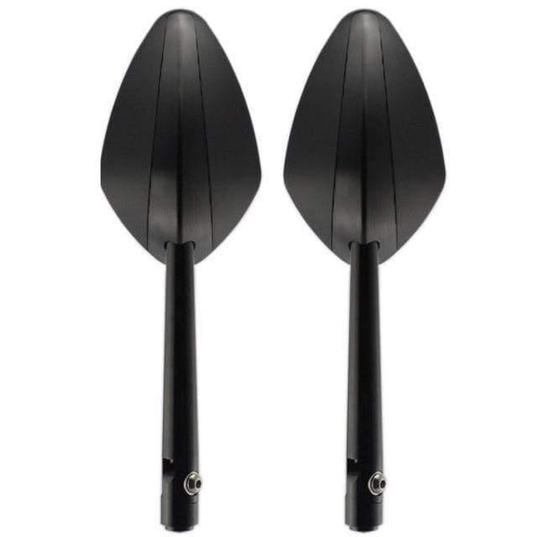 Planet Gates Spain / 801-0330-Black Universal Aluminum CNC Motorcycle Rearview Side mirror for TOMOK Yamaha BMW Honda Suzuki Ducati Kawasaki KTM Hyosung benelli ATV