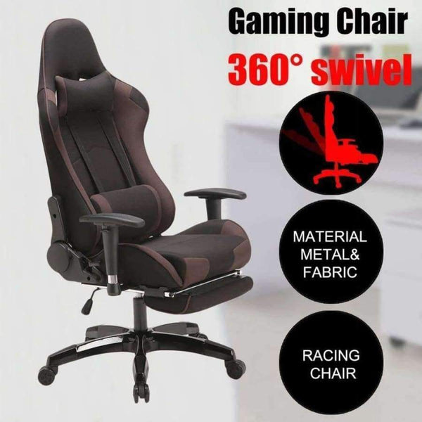 Planet Gates Spain / Black Computer Chair Revolving Gaming Recliner  Gaming Chair Boss Armchair Ergonomic Confenrence Office Reclining Racing Chair