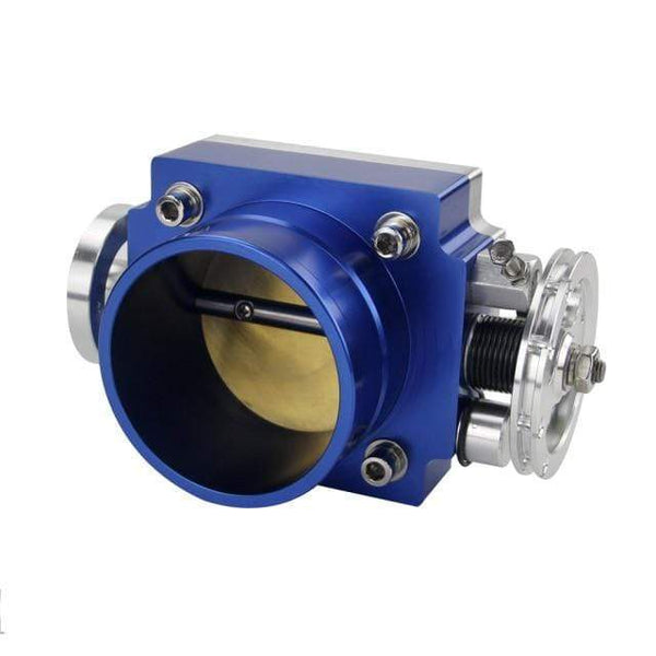Planet Gates SPAIN / Blue Throttle Body 70mm Throttle Body Performance Intake Manifold Billet Aluminum High Flow PQY6970
