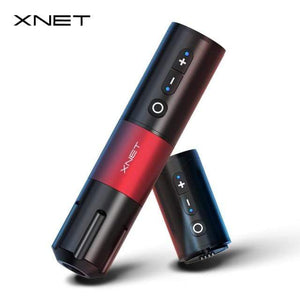 Planet Gates SPAIN / Long-Red 2 Elite Wireless Tattoo Pen Machine Powerful Coreless DC Motor Fast Charging 2400mAh Lithium Battery for Artist Body