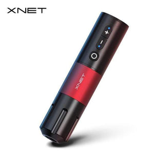 Planet Gates SPAIN / Long-Red Elite Wireless Tattoo Pen Machine Powerful Coreless DC Motor Fast Charging 2400mAh Lithium Battery for Artist Body