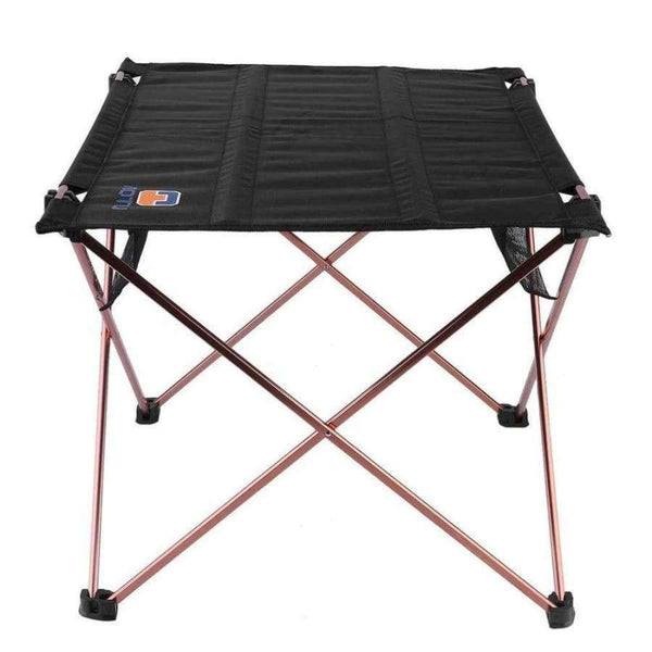 Planet Gates Spain Outdoor Folding Table Aluminium Alloy Picnic Camping Desk Table Roll Up  Durable Waterproof Lightweight with Carrying Bag