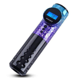 Planet Gates SPAIN / Stars Rotary Tattoo Pen Mast Wireless Battery Pen Machine LED Display Permanent Make Up Machine for Tattoo Artist