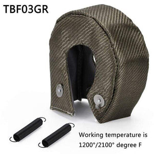 Planet Gates SPAIN / TBF03GR 100% Full Titanium T3 Turbo Blanket Turbo Heat Shield Fit : T2 T25 T28 GT28 GT30 GT35 And Most T3 Turbo For Audi A4 BMW E46