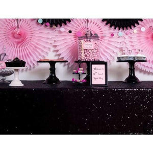 Planet Gates Sparkly Pink Gold/Silver 120x200cm Sequin Glamorous Tablecloth/Fabric For Wedding Party Table Decorations Sequin Table Cloth