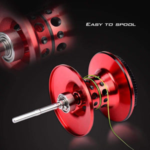 Planet Gates Spartacus/Spartacus Plus Baitcasting Reel 8KG Drag Power 11+1 Ball Bearings 6.3:1 High Speed 230g Fishing Reel