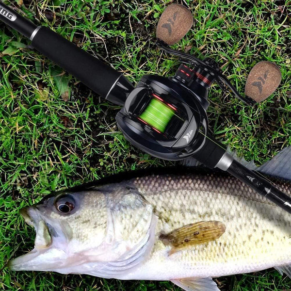 Planet Gates Spartacus/Spartacus Plus Baitcasting Reel 8KG Drag Power 11+1 Ball Bearings 6.3:1 High Speed 230g Fishing Reel