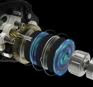 Planet Gates Spartacus/Spartacus Plus Baitcasting Reel 8KG Drag Power 11+1 Ball Bearings 6.3:1 High Speed 230g Fishing Reel