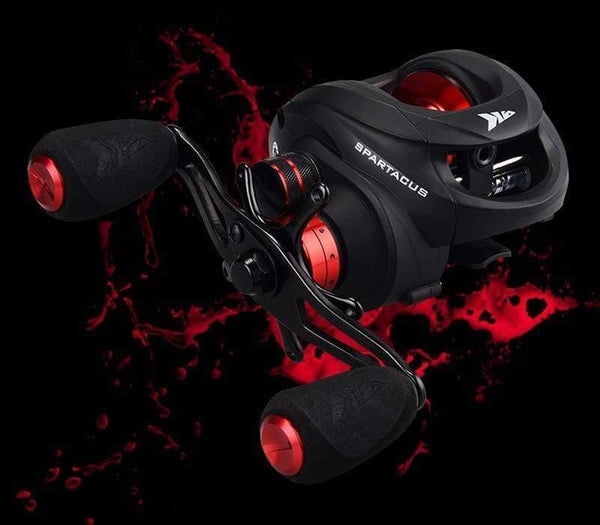 Planet Gates Spartacus/Spartacus Plus Baitcasting Reel 8KG Drag Power 11+1 Ball Bearings 6.3:1 High Speed 230g Fishing Reel