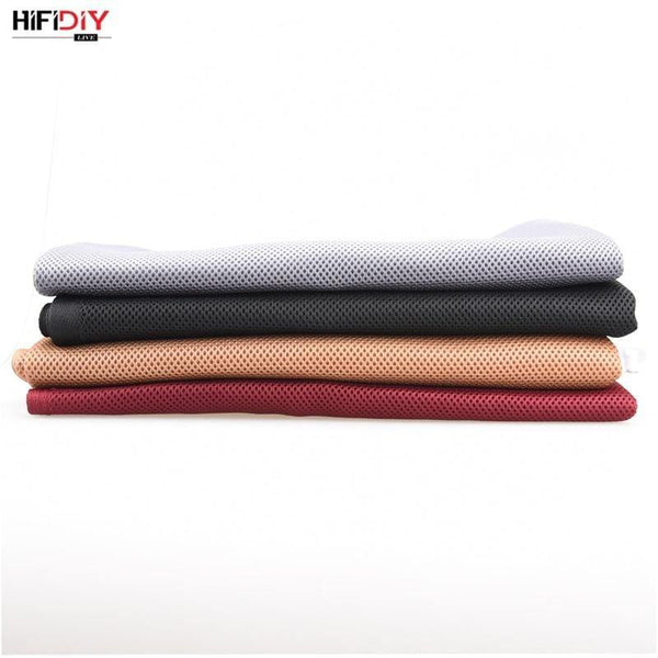 Speaker Grill Cloth Stereo Fabric Gille Mesh Cloth Speaker Protective Accessories White Brown Silver Black 1.5*0.5