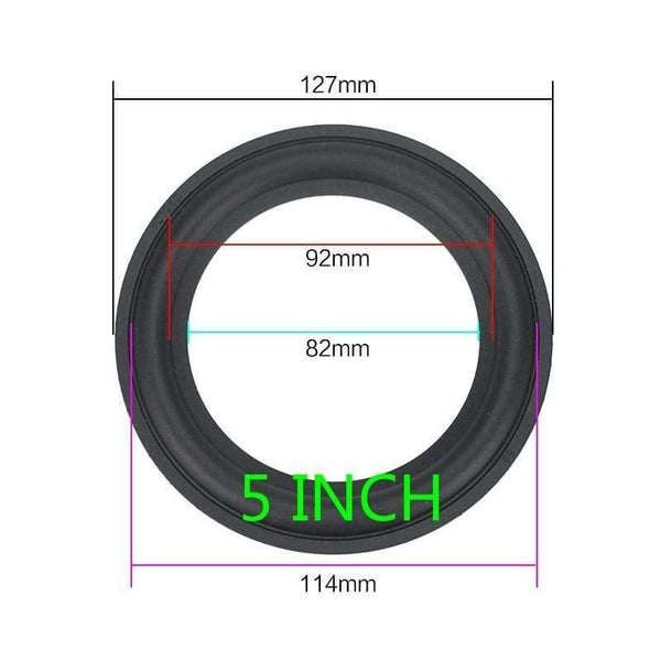 Speaker Rubber Surround Repair 3 inch 4 inch 5 inch 6.5 8 inch Speaker Subwoofer Accessories General Folding Edge Diy
