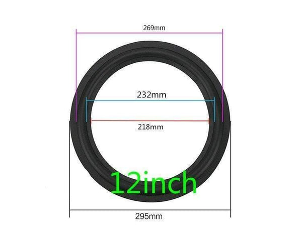 Speaker Rubber Surround Repair 3 inch 4 inch 5 inch 6.5 8 inch Speaker Subwoofer Accessories General Folding Edge Diy