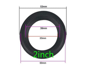 Speaker Rubber Surround Suspension Repair Accessories For 2 Inch 2.5inch 3.5 Inch 4inch 4.5 Inch 5.25 Inch 6.5inch 8"