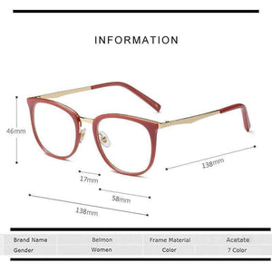 Planet Gates Spectacle Frame Women Eyeglasses Computer Prescription Myopia Optical For Female Eyewear Clear Lens Acetate Glasses Frame RS463