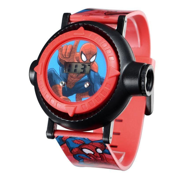Spiderman Kids Watches Cartoon Projection Led Projector 20 Images Chil ...