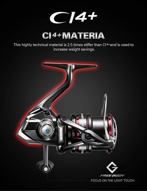 Planet Gates Spinnig  C2000SHG/C2500SHG/C3000HG/4000MHG/4000XG/C5000XG 7+1BB CI4+ Body Reel Fishing Saltwater