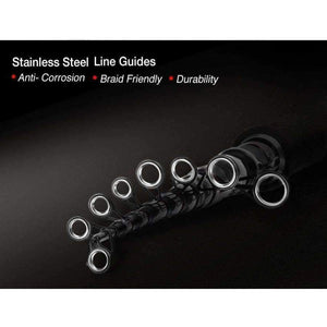 Planet Gates Spinning 1.8 mm uhlíkový rybářský prut teleskopický casting spinningový prut přenosný prut 1.8 m 2.1 m 2.4 m 2.7 m 3 m 3.6 m rybářské náčiní