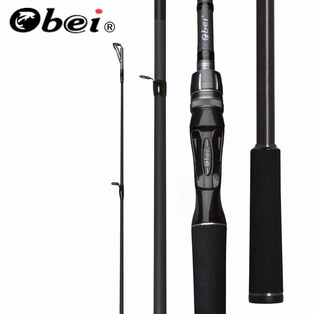 Planet Gates spinning 1.98m Obei Spurs 1.98m 2.28m 2.58 3 section bait casting fishing rod travel ultra light casting spinning boat lure 7g-55g M/ML/MH Rod