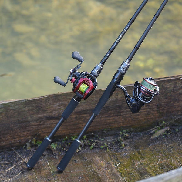 Planet Gates spinning 1.98m Obei Spurs 1.98m 2.28m 2.58 3 section bait casting fishing rod travel ultra light casting spinning boat lure 7g-55g M/ML/MH Rod