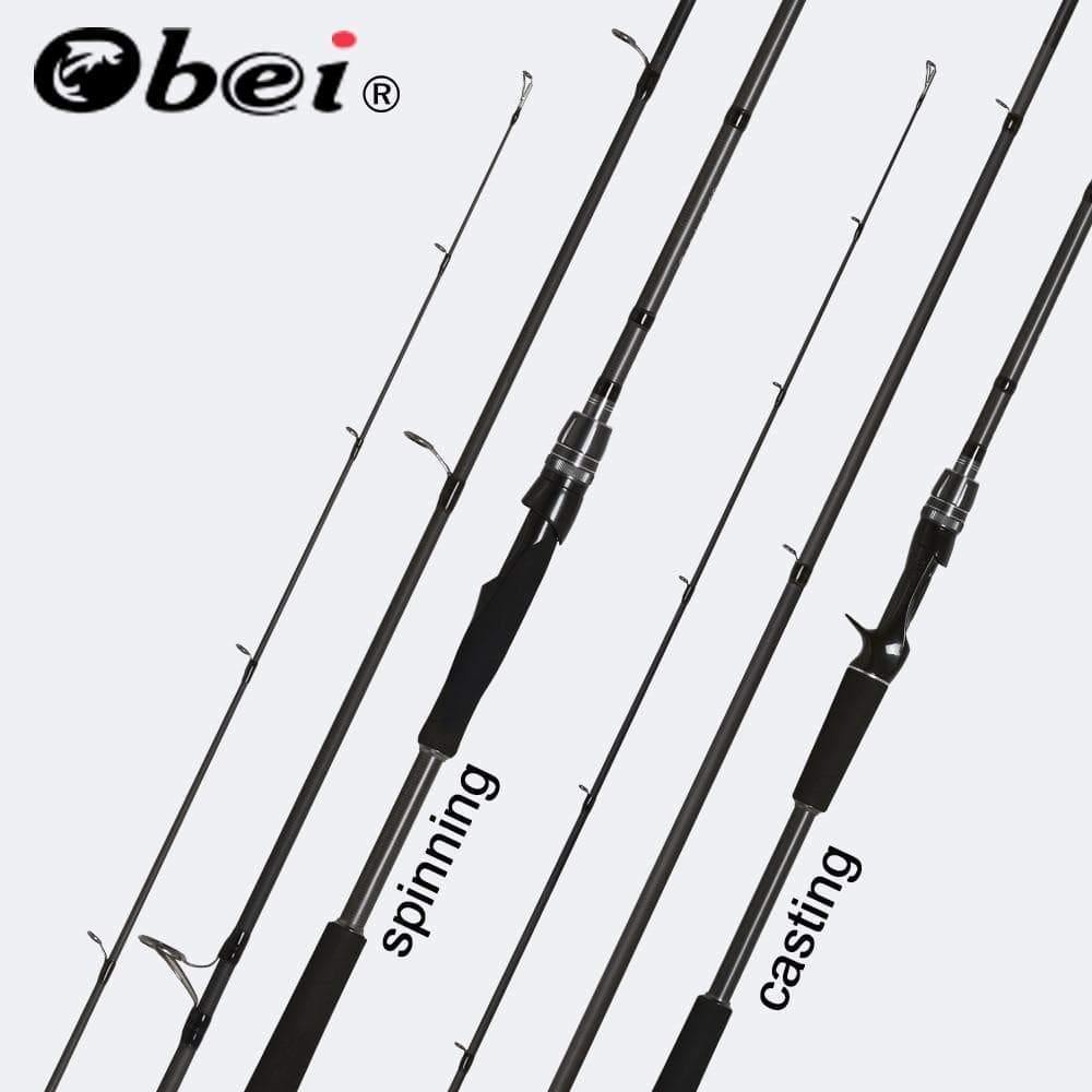Planet Gates spinning 1.98m Spurs 1.98m 2.28m 2.58 3 section bait casting fishing rod travel ultra light casting spinning boat lure 7g-55g M/ML/MH Rod