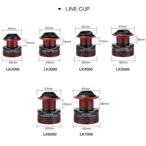 Planet Gates Spinning Fishing Reel 13 Ball Bearing 2000-7000 Series Spinning Reel 5.2:1 Boat Rock Fishing Reels fishing tackle