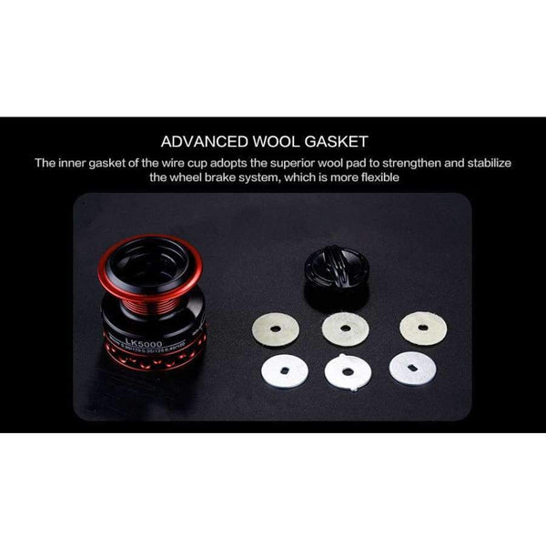 Planet Gates Spinning Fishing Reel 13 Ball Bearing 2000-7000 Series Spinning Reel 5.2:1 Boat Rock Fishing Reels fishing tackle