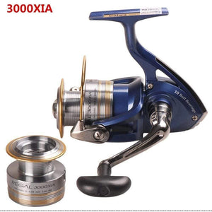 Planet Gates Spinning Fishing Reel 2000XIA 2500XIA 3000XIA 4000XIA Size With Double Spool 10BB 5.3:1 Pesca Moulinet