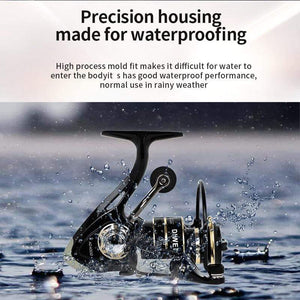 Planet Gates Spinning reels 12KG Max Drag Carrete de pesca 5.2:1 Metal Stainless Steel Fishing Reel Saltwater Reel for Fishing