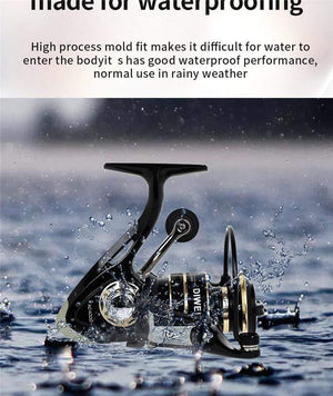 Planet Gates Spinning reels 12KG Max Drag Carrete de pesca 5.2:1 Metal Stainless Steel Fishing Reel Saltwater Reel for Fishing