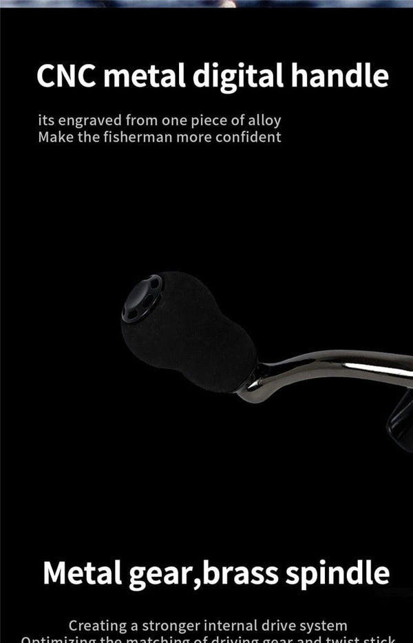 Planet Gates Spinning reels 12KG Max Drag Carrete de pesca 5.2:1 Metal Stainless Steel Fishing Reel Saltwater Reel for Fishing