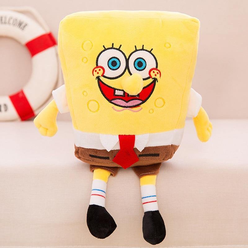 Sponge Bob Creative New 20cm Spongebob And 20 Cm Patrick Plush Toy Soft Cartoon Toy For Kids Doll Birthday Gift Home Decoration