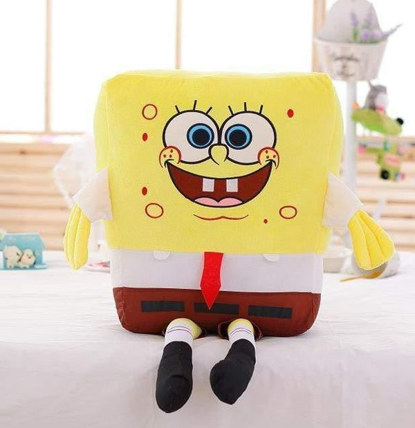 40-100cm Giant Cute Baby Toy Spongebob Patrick Star Plush Toys Cartoon Soft Animal Pillow Anime Doll Children Kids Birthday Gift