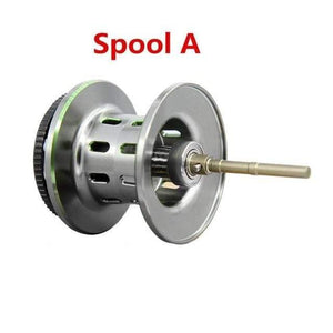 Planet Gates Spool A / Left Hand / China Phantom Baitcasting Reel Aluminum Lightweight Spool Magnetic Brake Dual Baitcasting Reel Spare Parts Replacement fishing