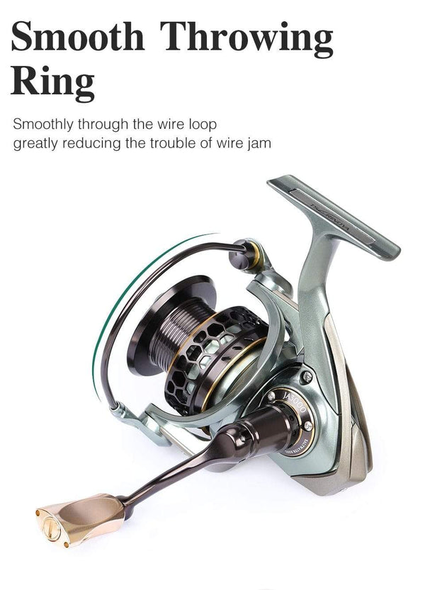 Planet Gates Spool Spinning Fishing Reel JAGUAR 1000 2000 3000 185G 6KG Max Carbon Drag Carp Saltwater Reel Bass Pike Wheel