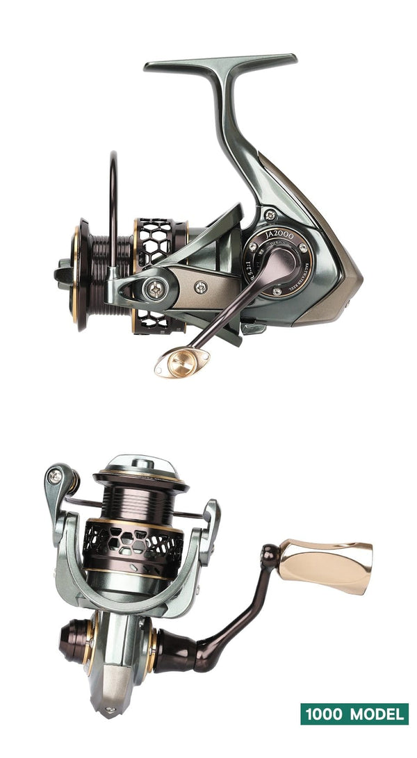 Planet Gates Spool Spinning Fishing Reel JAGUAR 1000 2000 3000 185G 6KG Max Carbon Drag Carp Saltwater Reel Bass Pike Wheel