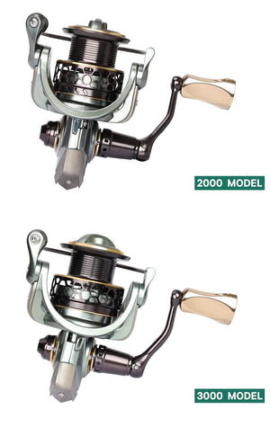 Planet Gates Spool Spinning Fishing Reel JAGUAR 1000 2000 3000 185G 6KG Max Carbon Drag Carp Saltwater Reel Bass Pike Wheel