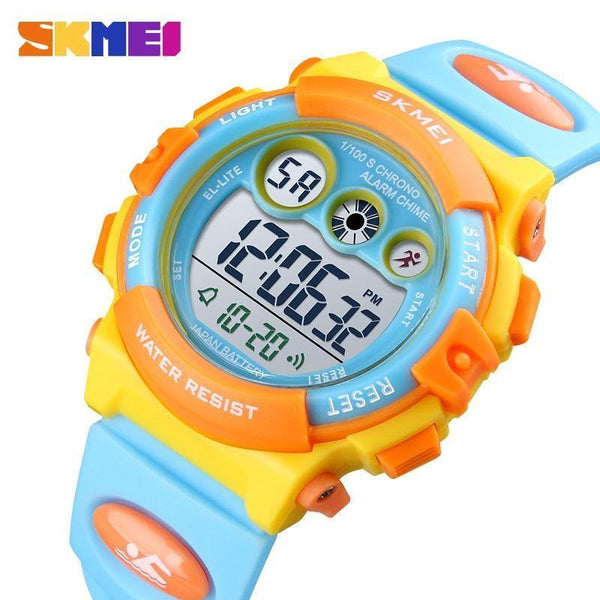 Planet Gates Sport Children Watch Waterproof LED Digital Kids Watches Luxury Electronic Watch for Kids Children Boys Girls Gifts