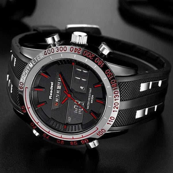 Planet Gates Sport Watch Mens Watches Top Brand Luxury Men Wrist Watch Waterproof LED Electronic Digital Male relogio masculino