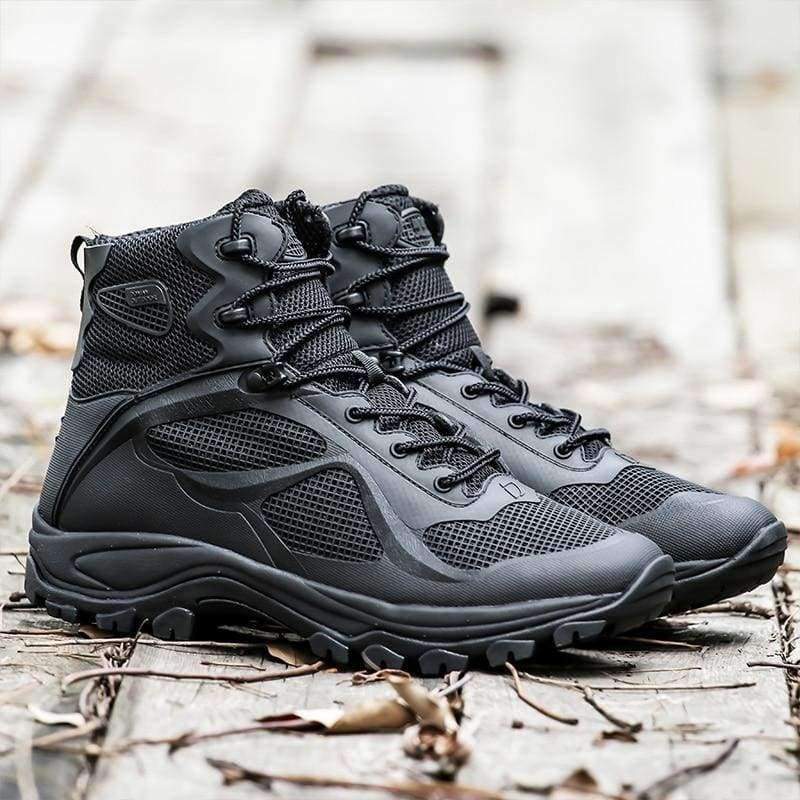 Planet Gates Army Green / 5 Sports Breathable Mesh Hiking Shoes Men Military Tactical Combat Boots Army Desert Training Hunting Climbing Shoes